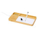 Sirae natural  wireless charger organizer 