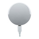 RaluHold silver  magnetic wireless charger 