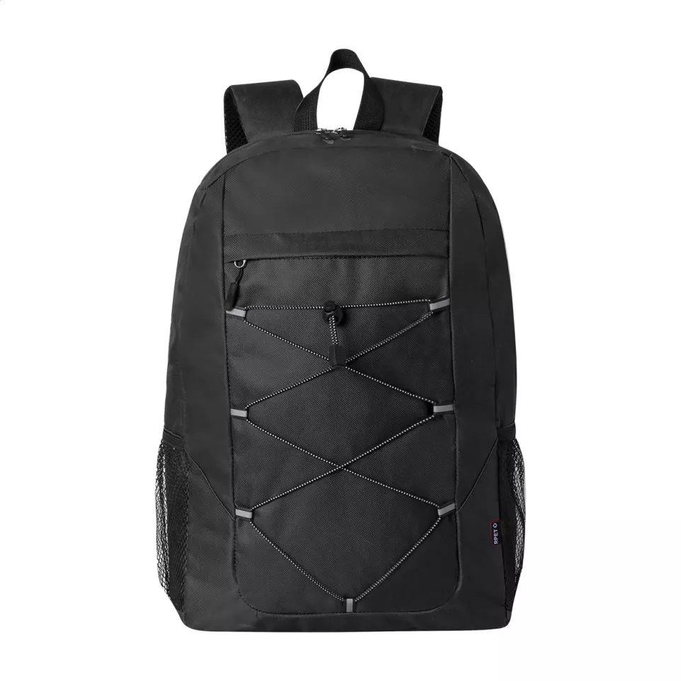 Harriot noir  sac à dos en RPET 