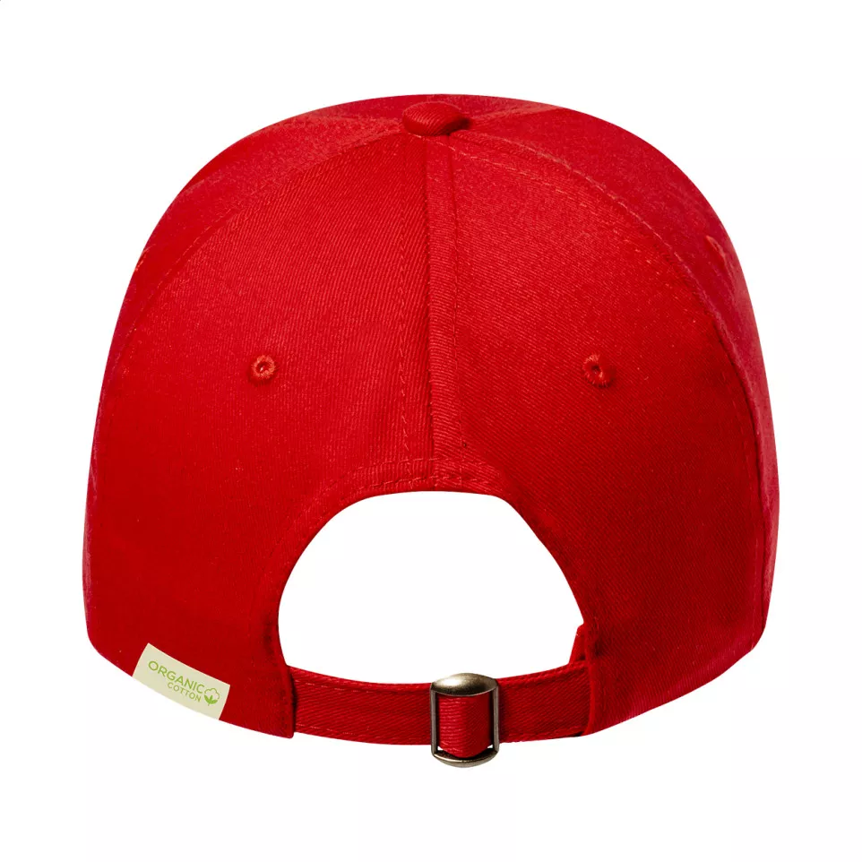 Rebicap rood  baseball pet 