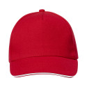 Aaron red  RPET baseball cap 