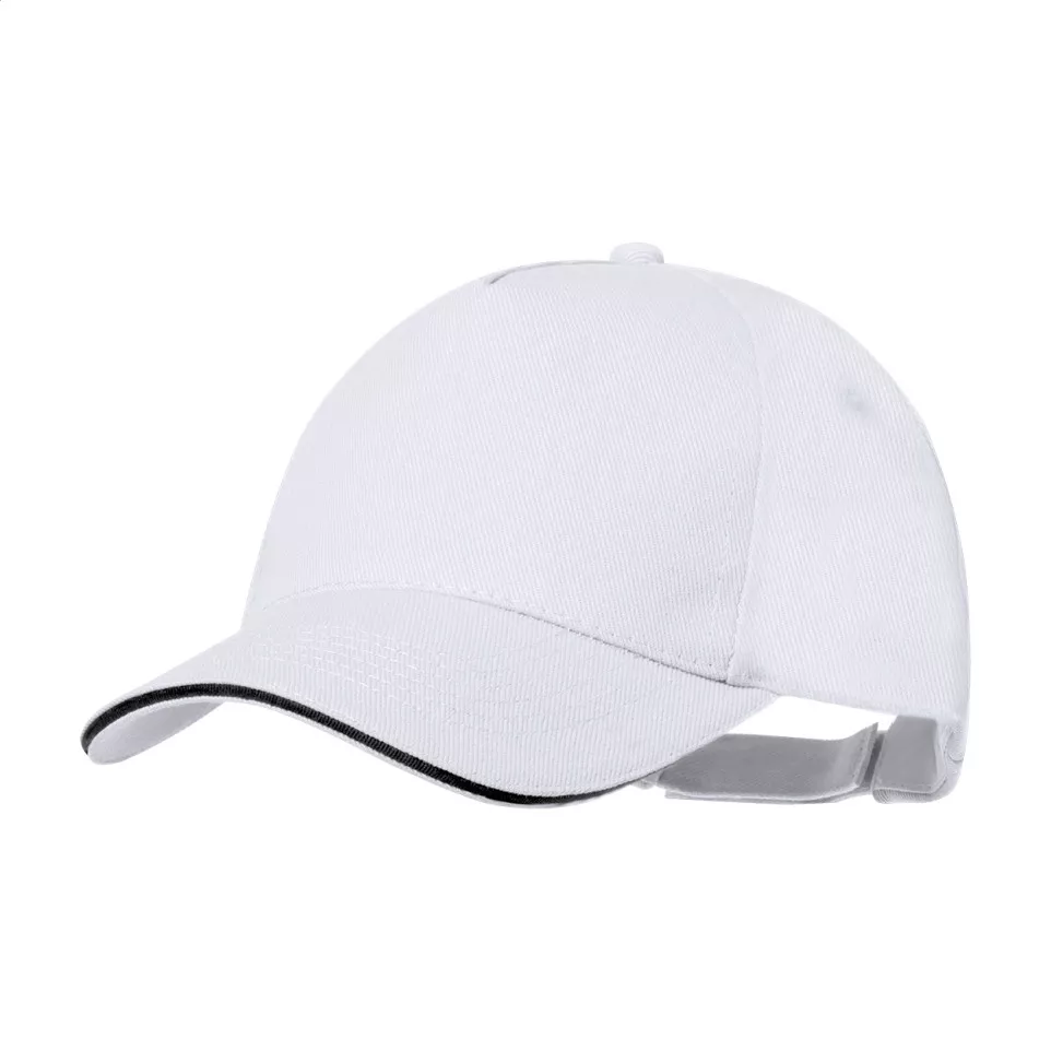 Aaron blanc  casquette en RPET 