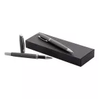 Redivi gris  parure stylo métal 