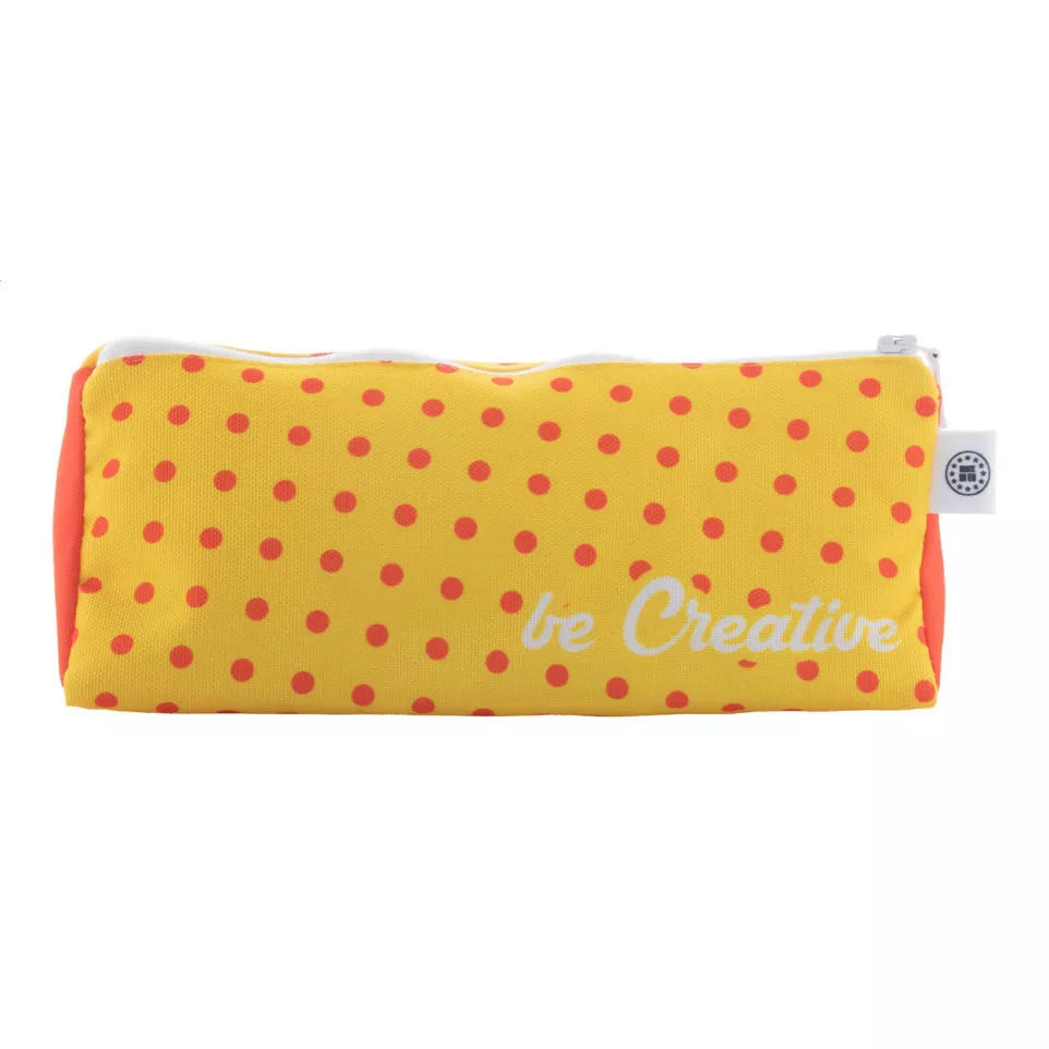 Trippy white  custom RPET pen case 