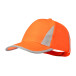Covra oranje  reflecterende baseballpet 