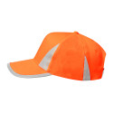 Covra orange  reflective baseball cap 