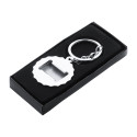 Bubly zilver  flesopener sleutelhanger 