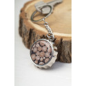 Bubly silver  bottle opener keyring 