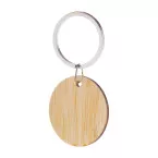 Bookey natuurlijk  sleutelhanger, rond 