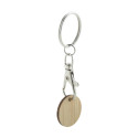 Boomarket naturelle  Porte-clés jeton 