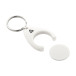 Neppy blanc  porte-clés jeton RABS 