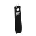 Refek zwart  RPET-sleutelhanger 