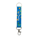 SuboRing white  custom RPET keyring 
