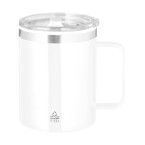 Hital white  thermo mug 