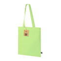 Trap lime green  Fairtrade shopping bag 