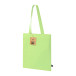 Trap lime green  Fairtrade shopping bag 