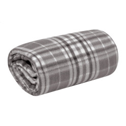 Fozzo grijs  RPET-fleece deken 