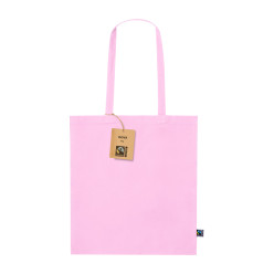 Trap roze  Fairtrade boodschappentas 