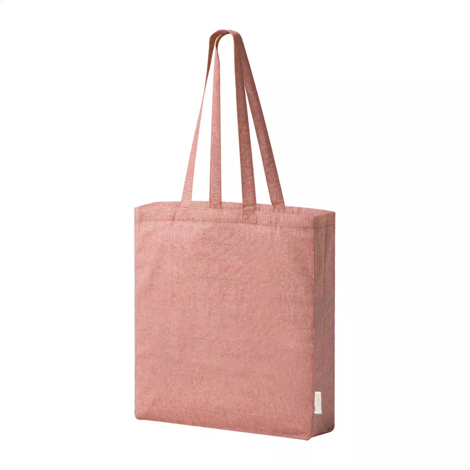 Recote Plus red  cotton shopping bag 