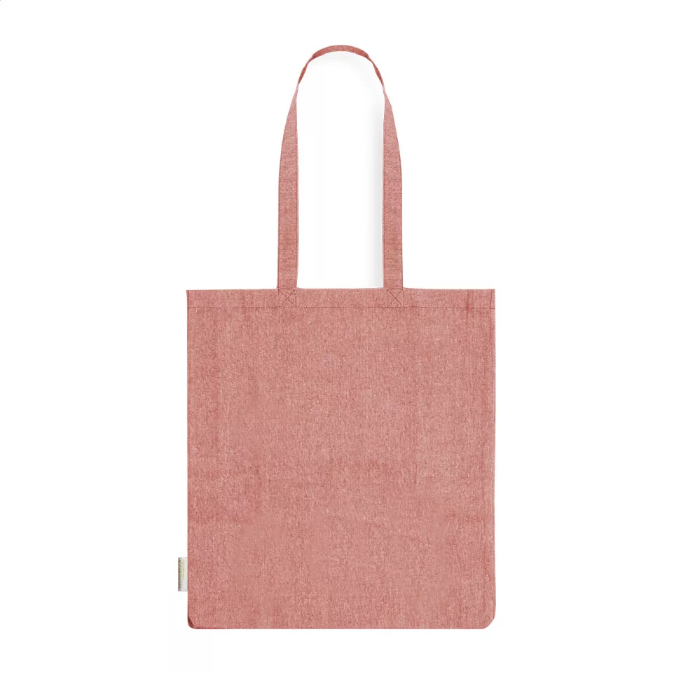 Recote Plus red  cotton shopping bag 