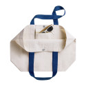 Lanikai dark blue natural beach or shopping bag 