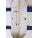 Lanikai dark blue natural beach or shopping bag 