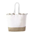 Entalu naturelle  sac de plage ou sac à provisions 