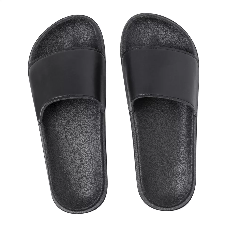 Sancho zwart  strand slippers 38-39