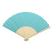 Bapper light blue  hand fan 