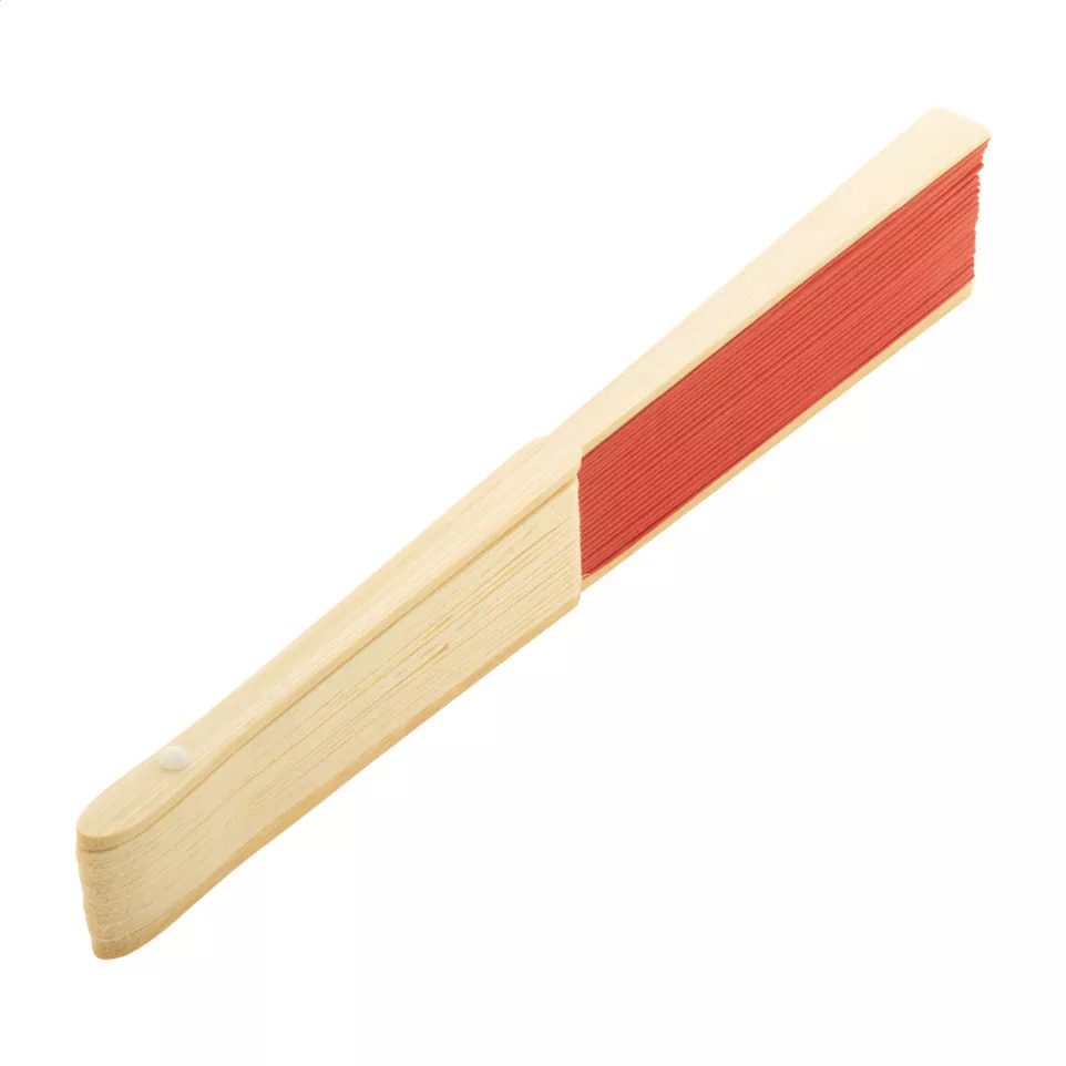 Bapper red  hand fan 