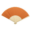 Bapper orange  hand fan 