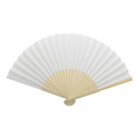 Bapper white  hand fan 
