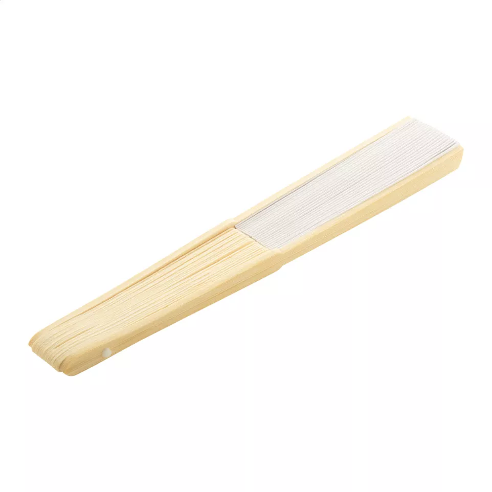 Bapper white  hand fan 