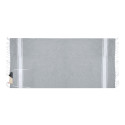 Praia grey  beach towel and drawstring bag 