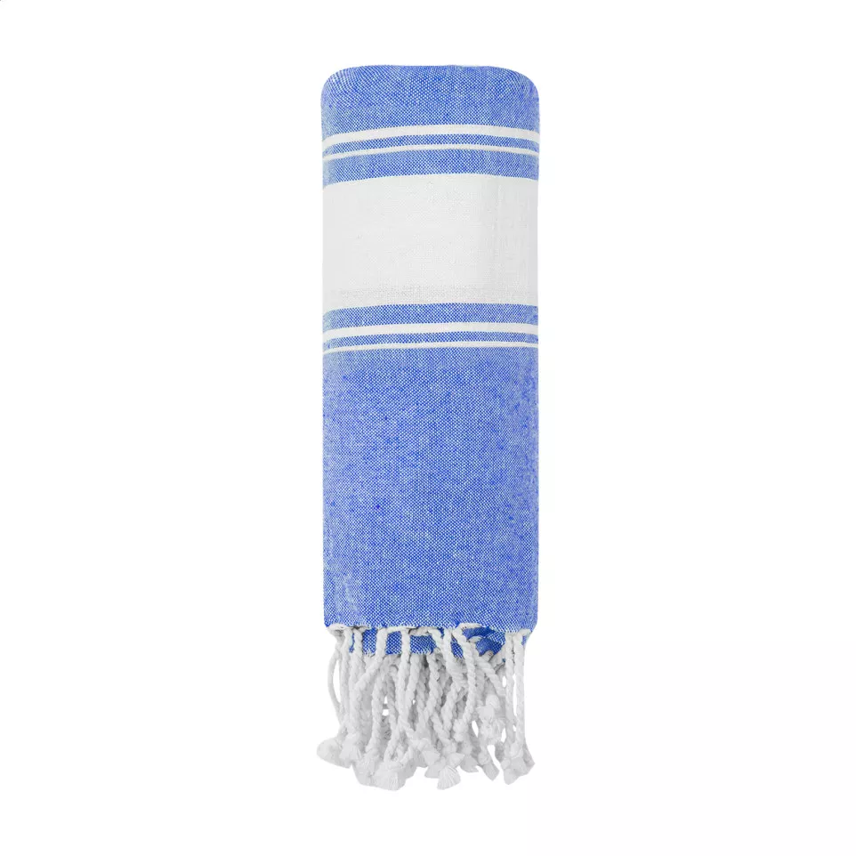Oreti licht blauw  strandlaken  