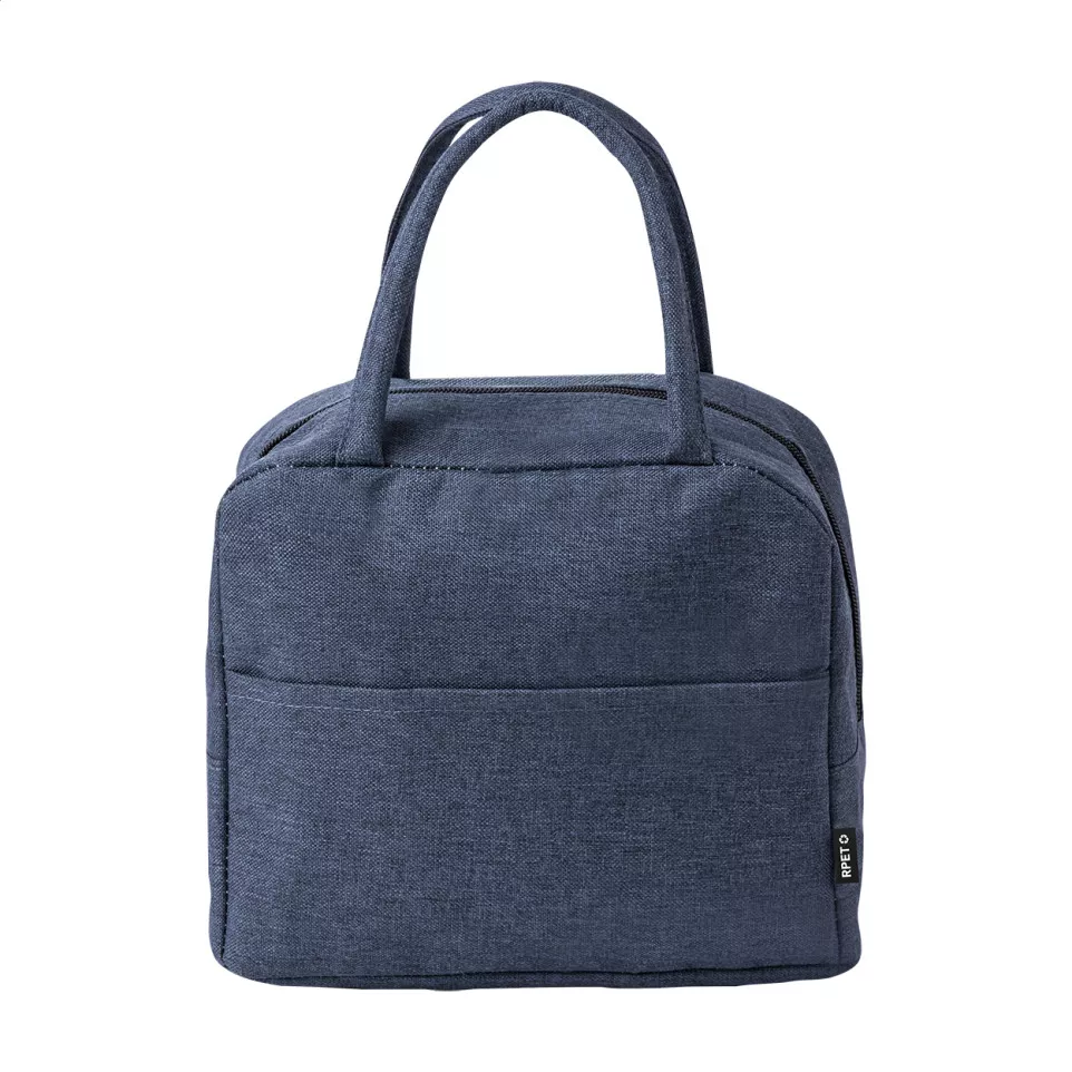 Asivik donker blauw  RPET-koeltas 