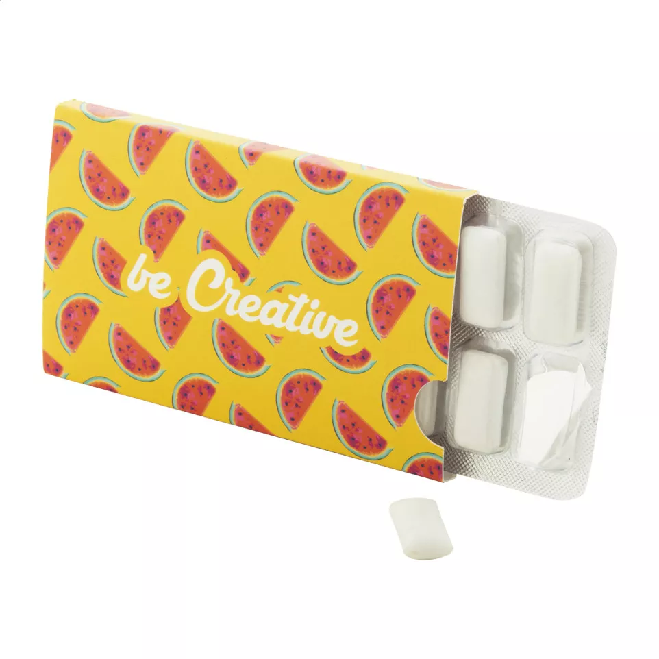 CreaChew 12 white  custom chewing gum 