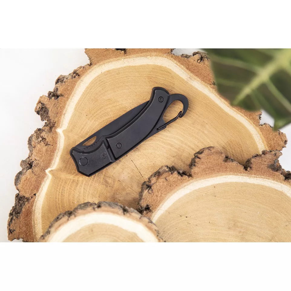 Angus black  pocket knife 