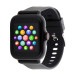 Cortland zwart  slim horloge 