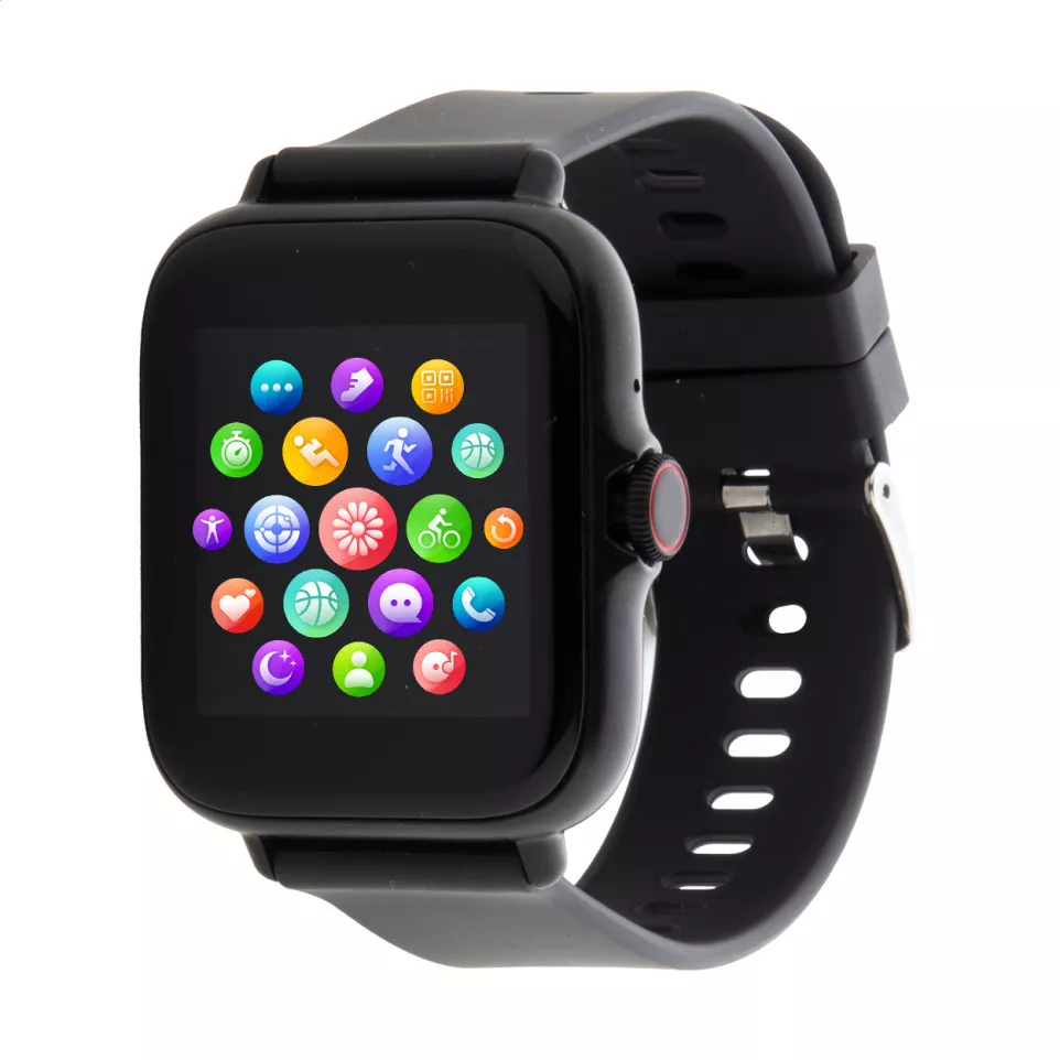 Cortland zwart  slim horloge 