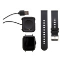 Cortland black  smart watch 