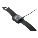 Jonathan zwart  slim horloge 