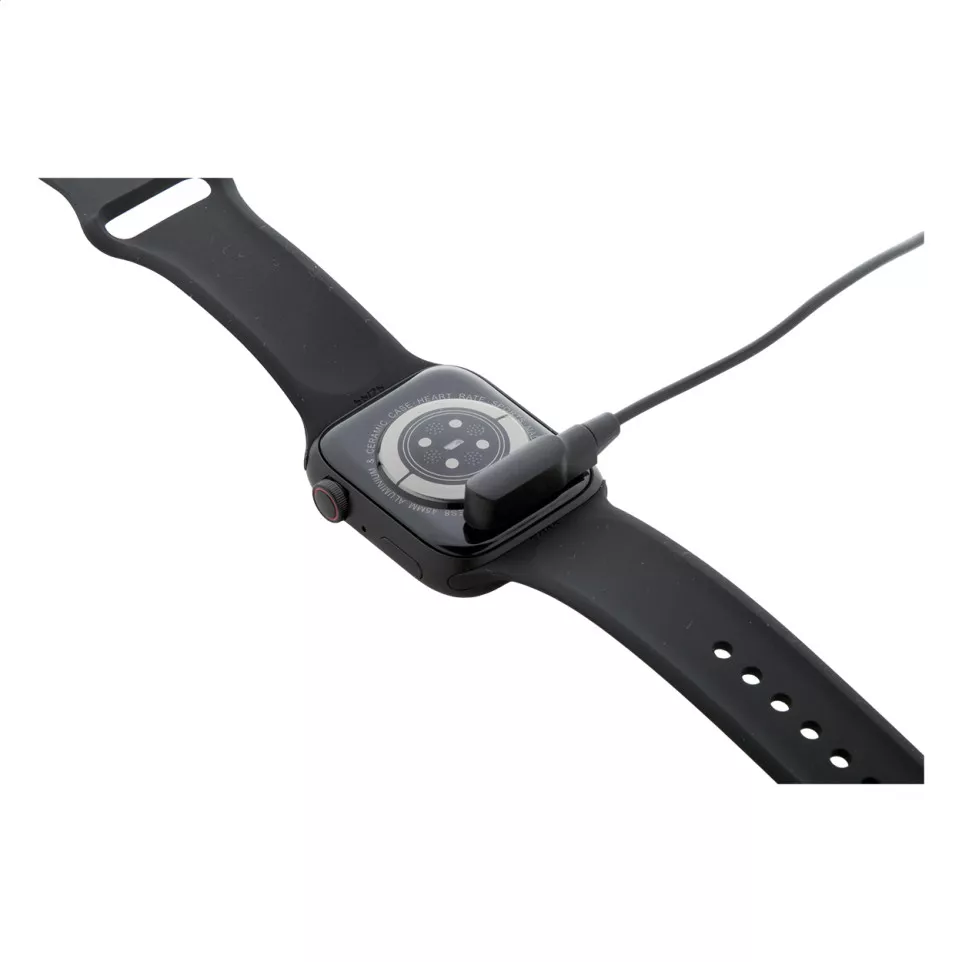 Jonathan zwart  slim horloge 