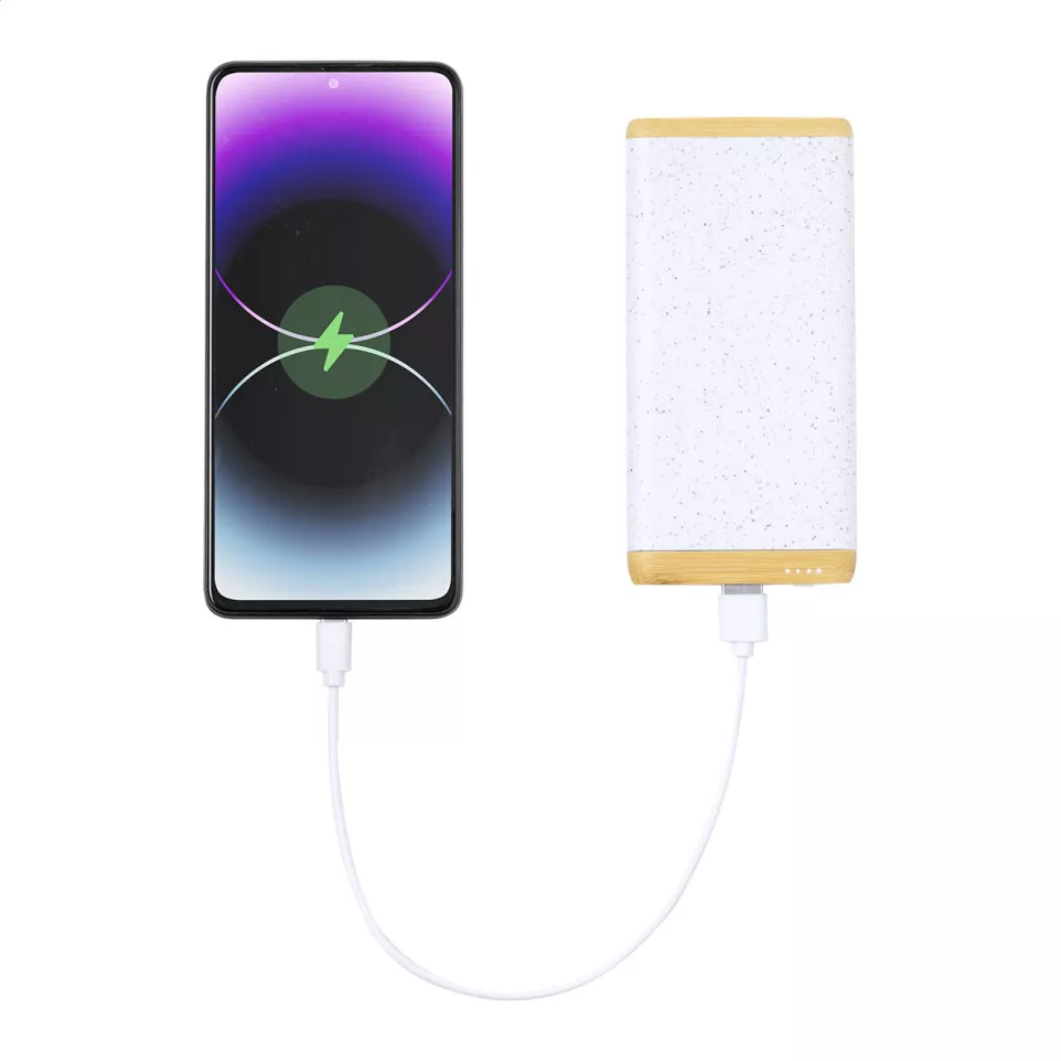 Cereale white  power bank 