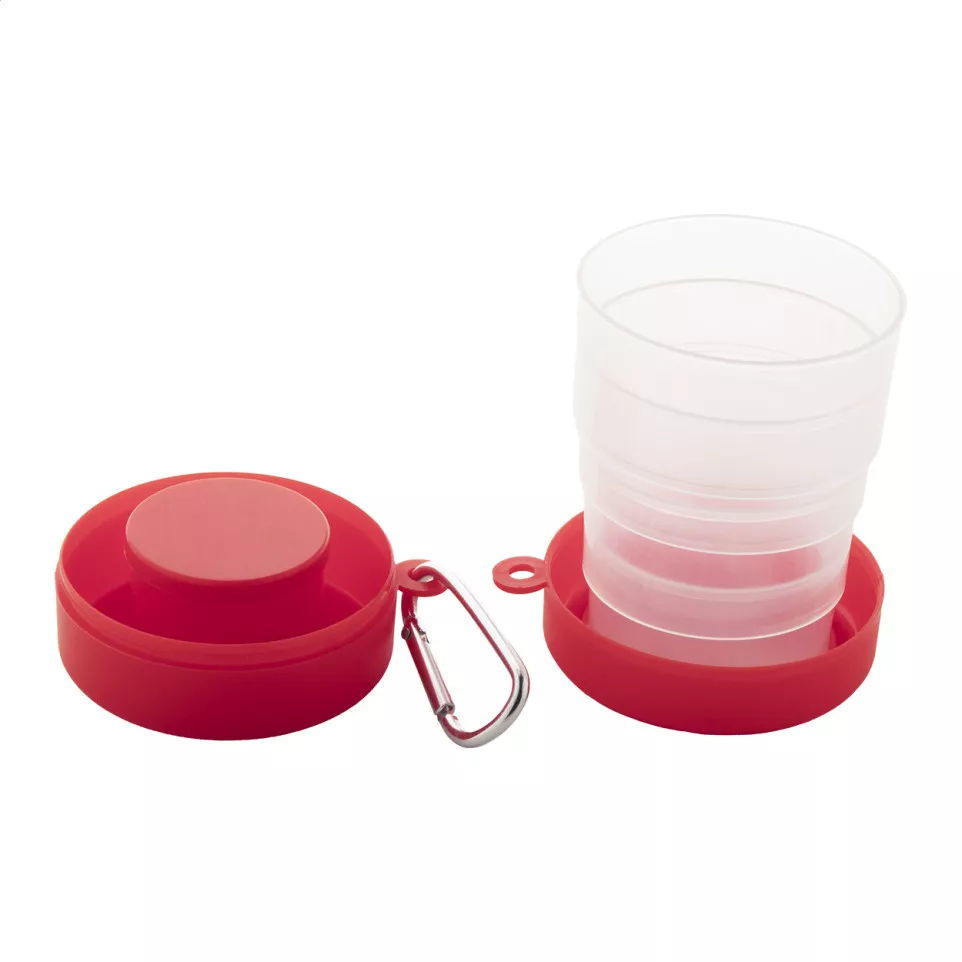 Medigo red  foldable cup 