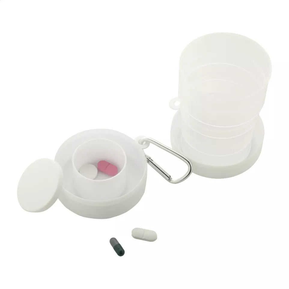 Medigo blanc  gobelet pliable 
