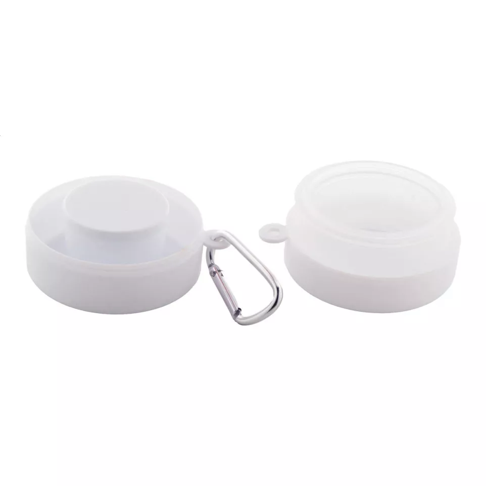Medigo blanc  gobelet pliable 