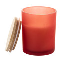 Daizu XL rood  kaars, kaneel 