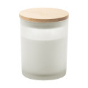 Daizu XL blanc  bougie, Vanille 
