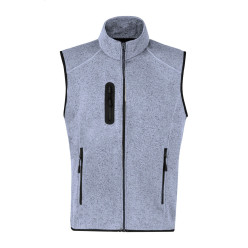 Azzimp licht grijs  bodywarmer S